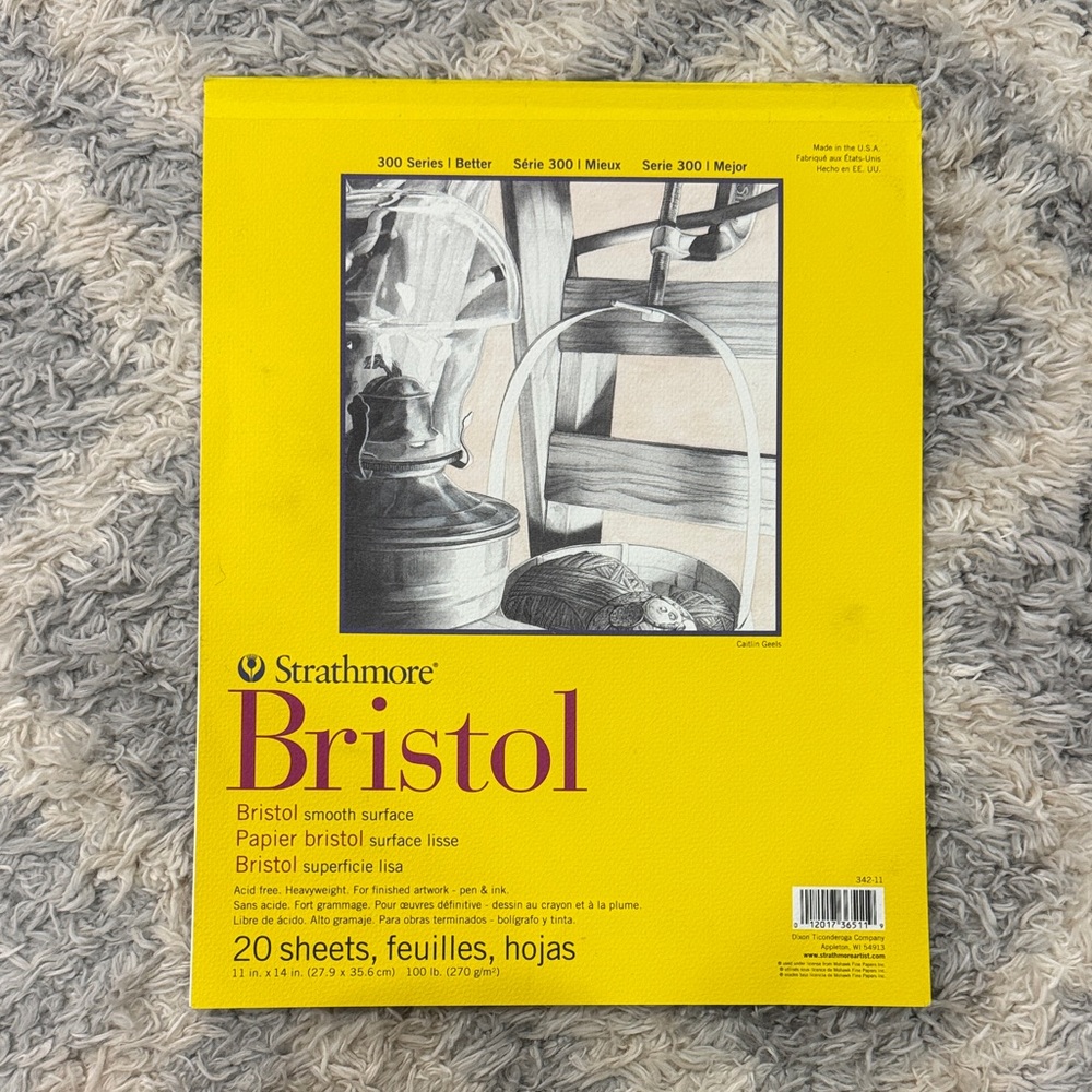 Strathmore Bristol Smooth Surface Paper Pad